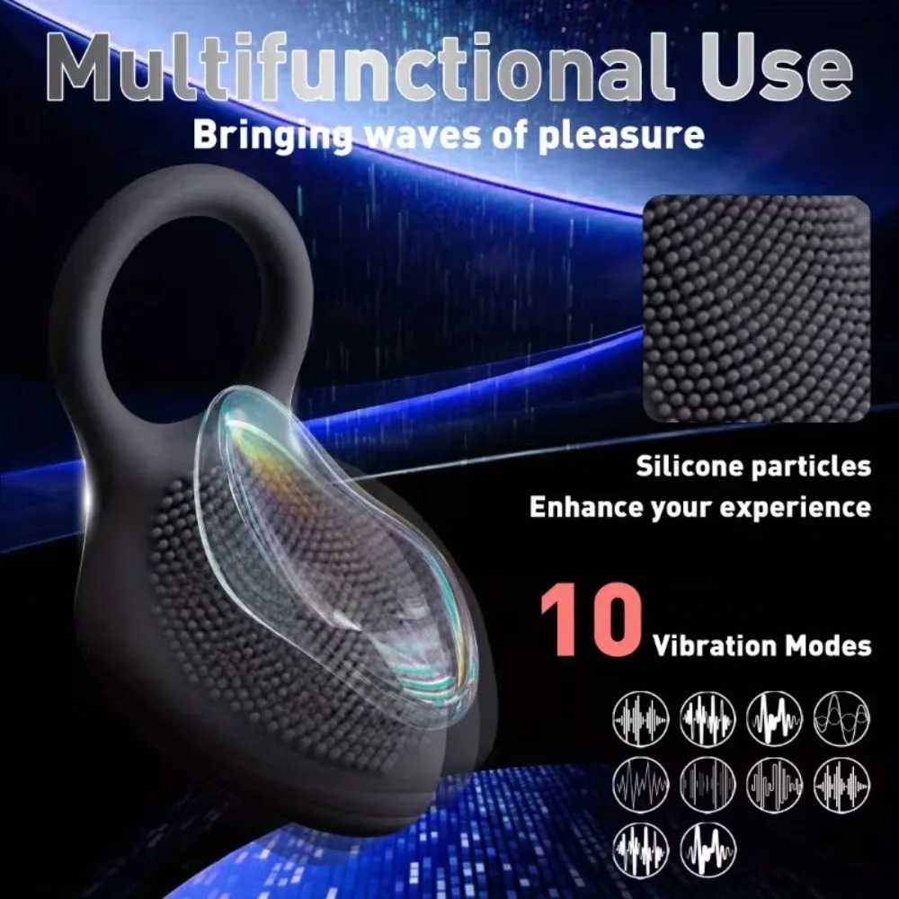 Vibrating Cockring USA – Remote Control Penis Ring for Clitoris Stimulation, Delay Ejaculation & Couples Pleasure - Image 4