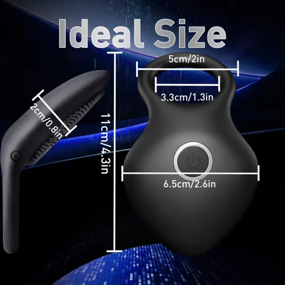 Vibrating Cockring USA – Remote Control Penis Ring for Clitoris Stimulation, Delay Ejaculation & Couples Pleasure - Image 5